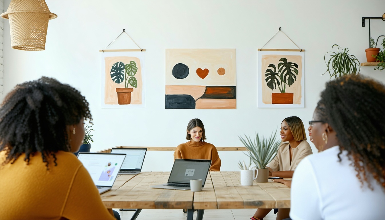 Professional branding workshop at Leo's Heart