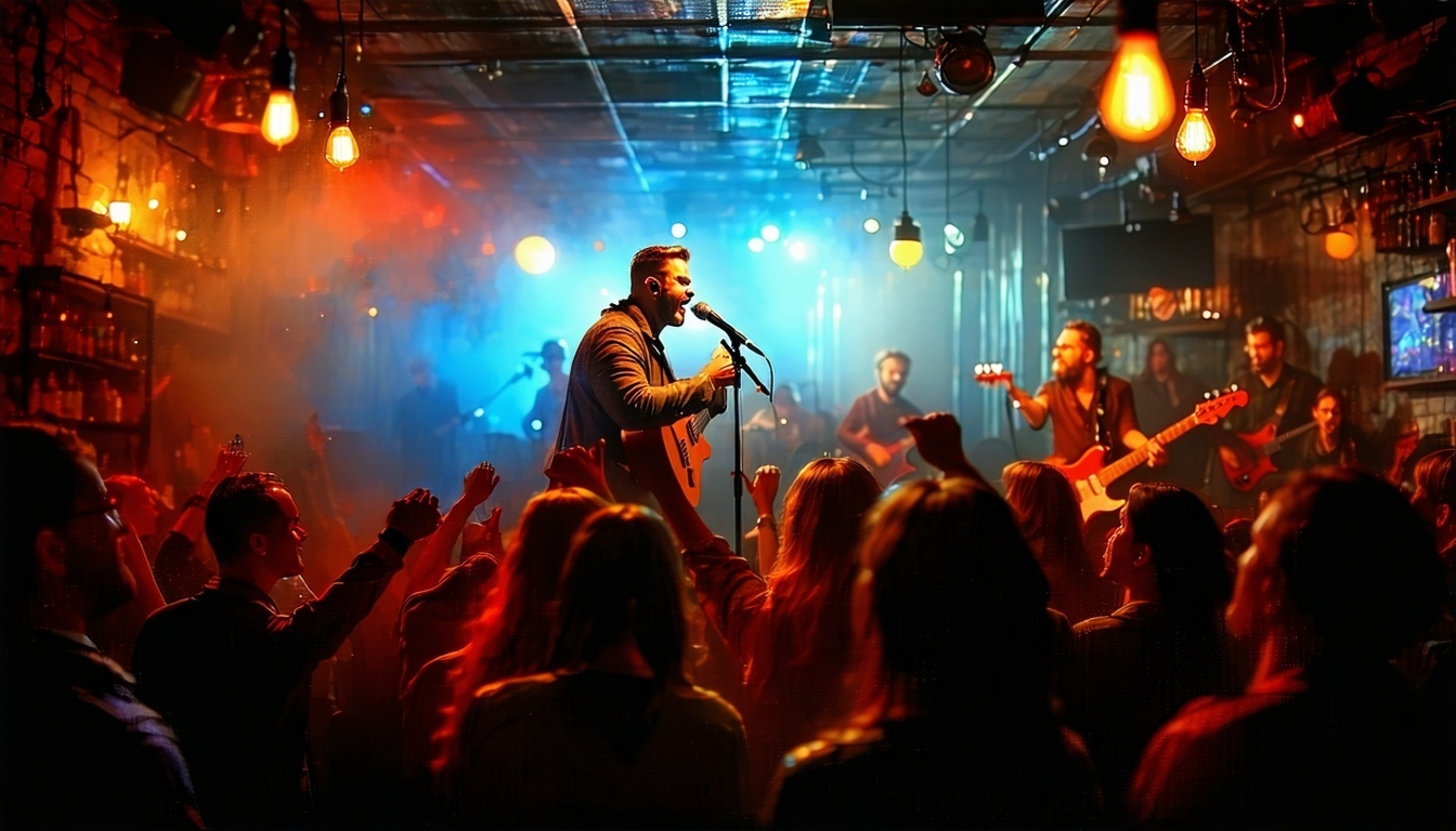 Live performance at Leo's Heart